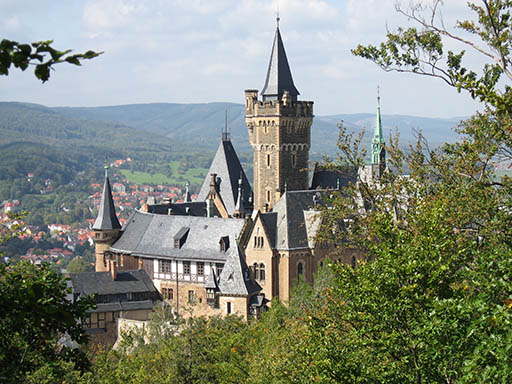 0668 Duitsl Wernigerode Kasteel kaartformaat 13x18
