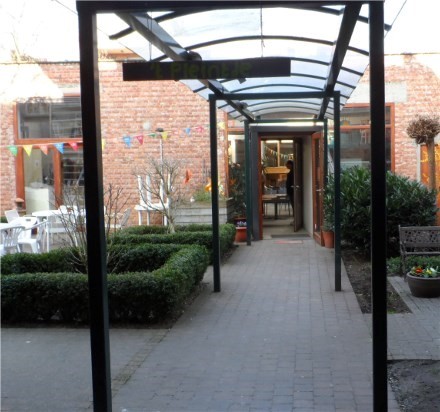 Clubhuis Pleintje tuin